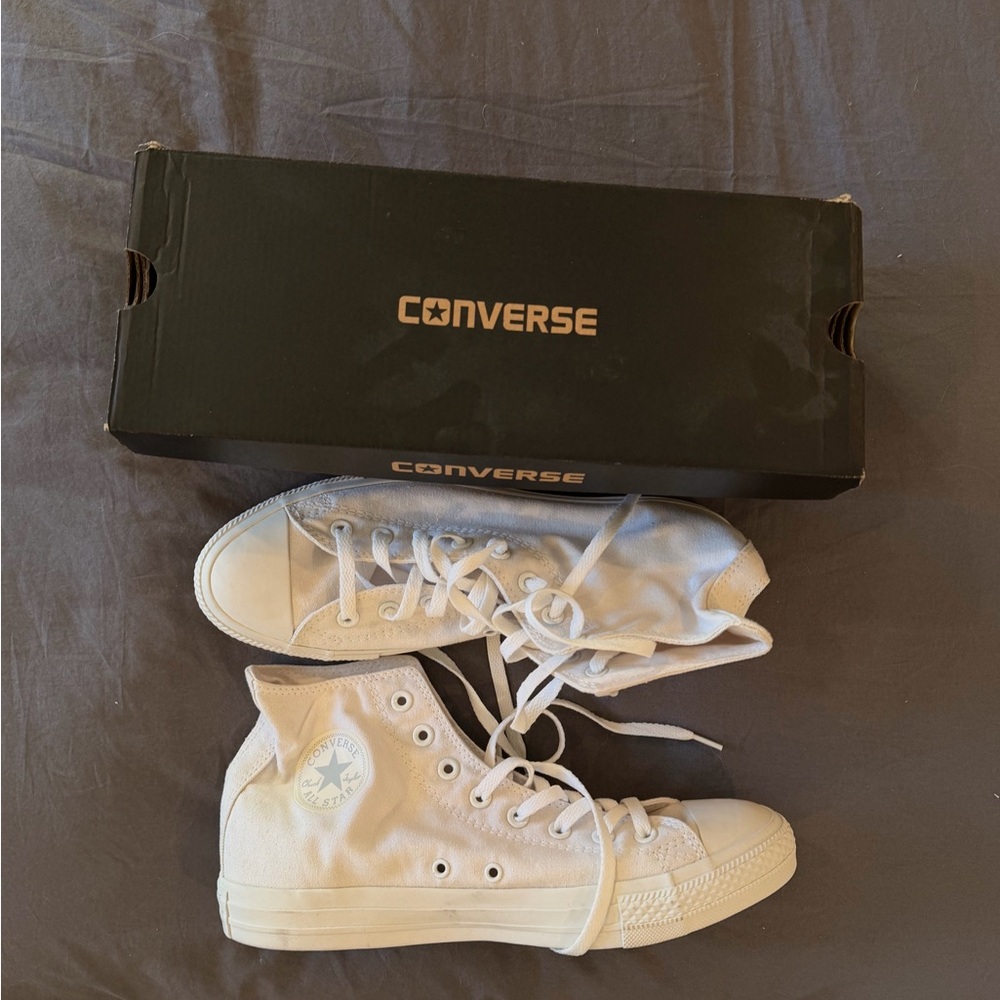 Converse White Unisex High-Tops